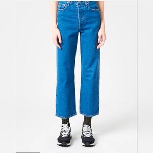 Levi's Ribcage Straight Ankle Jeans Sz 28